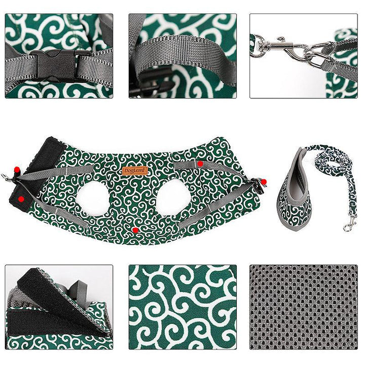 Azura | Cat Vest Harness and Leash Set to Outdoor Walking