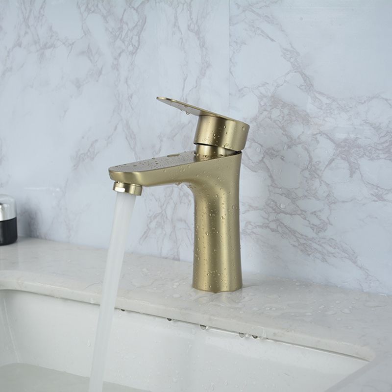 Azura | Modern Basin Tap Monochrome Center Mount Low Arc Faucet for Bathroom