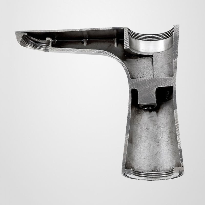 Azura | Modern Basin Tap Monochrome Center Mount Low Arc Faucet for Bathroom