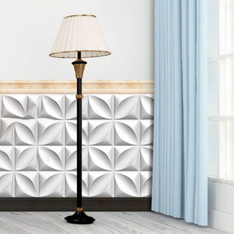 Azura | Square Interior Wall Cladding Peel and Stick Texture Effect Wall Cladding