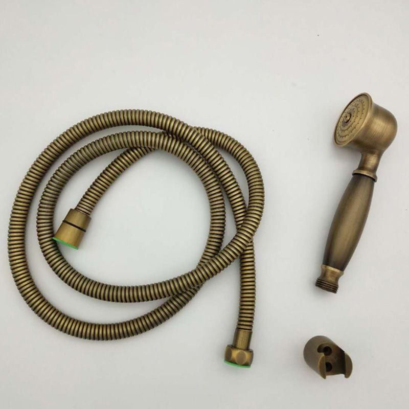Azura | Traditional Handheld Shower Head with Hose Polished Brass Wall Mounted Shower Head