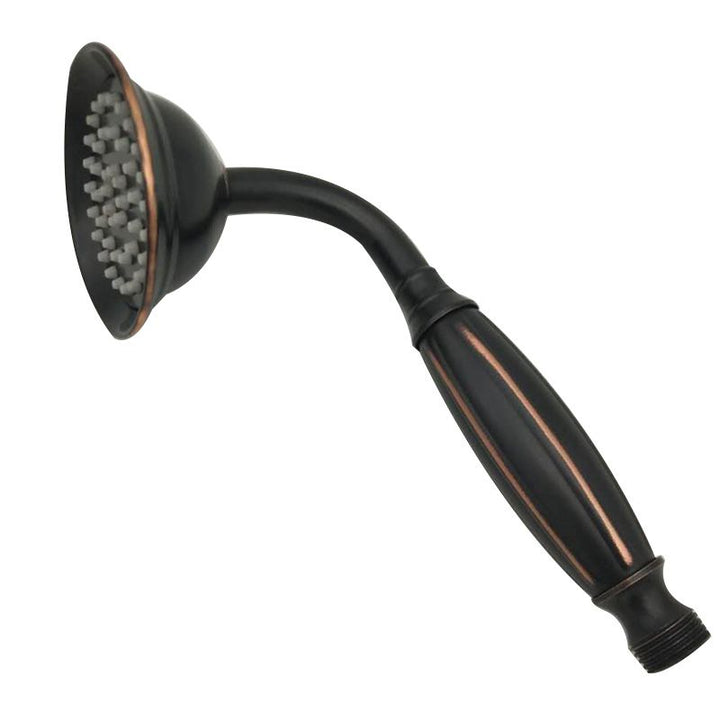 Azura | Traditional Handheld Shower Head with Hose Polished Brass Wall Mounted Shower Head