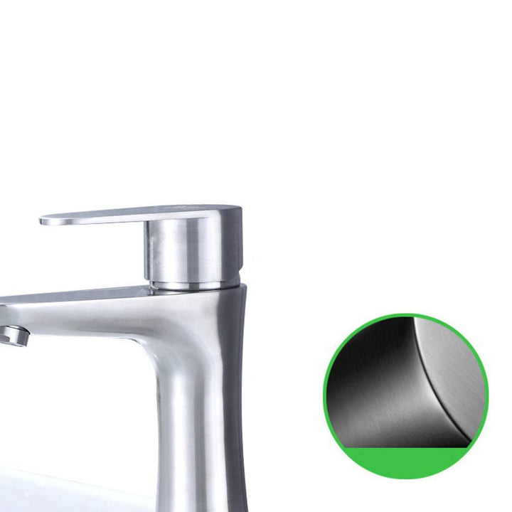 Azura | Modern Basin Tap Monochrome Center Mount Low Arc Faucet for Bathroom