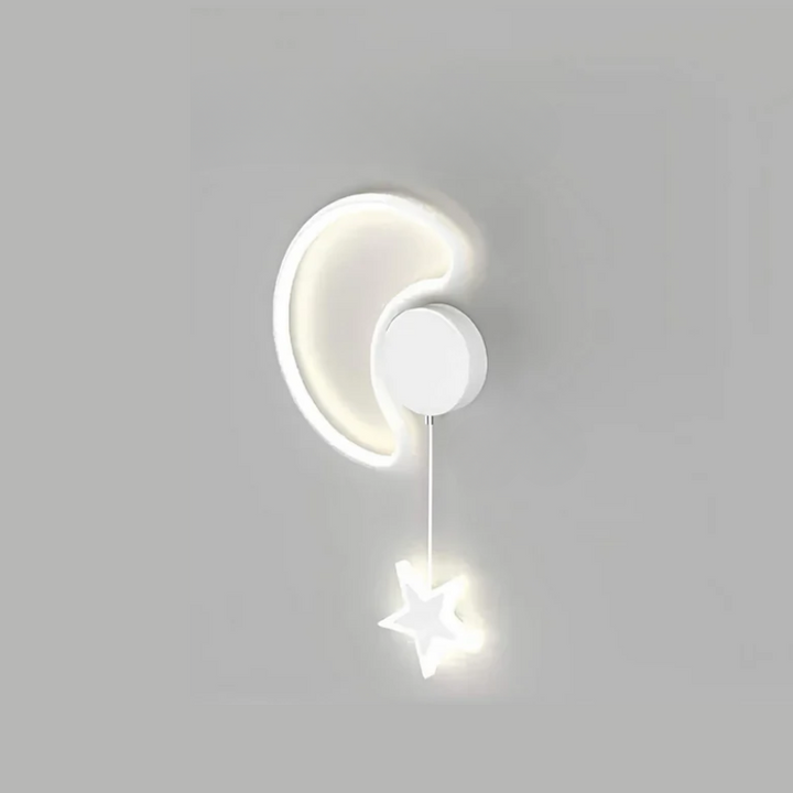 BowLift | DreamLight | Magical Wall Lamp with Clouds, Stars and Moon