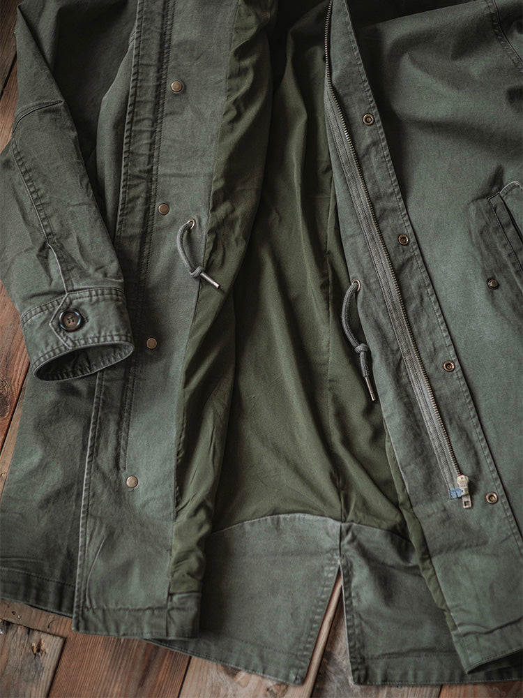 Engelbert - Fishtail Hooded Parka Windproof Jacket