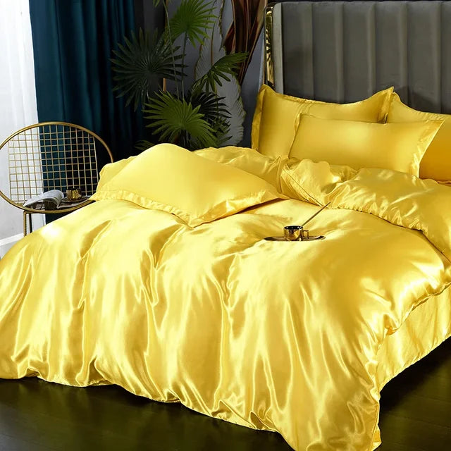 BowLift | Luxury Silk Satin Bedding Set - SilkElegance