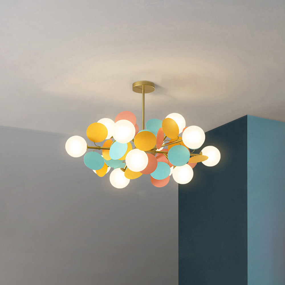 Azura | Flower Branch Chandelier Living Room