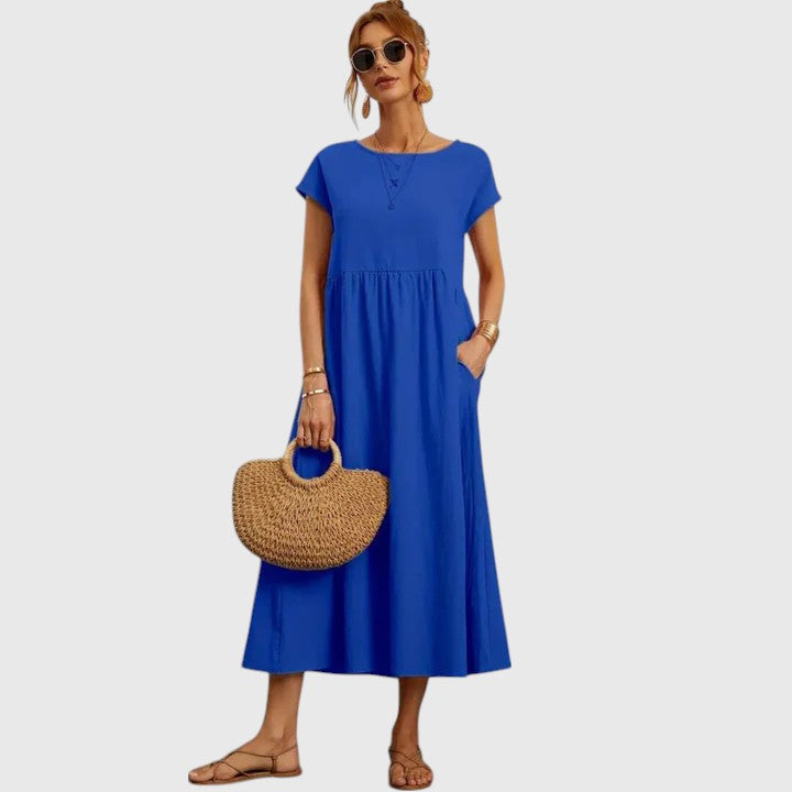 HARPER – EASY FLOW MIDI DRESS