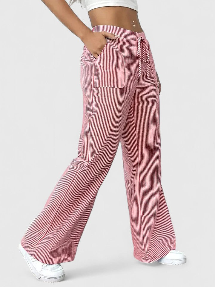 SIERRA – STRIPE FLOW LOUNGE PANTS