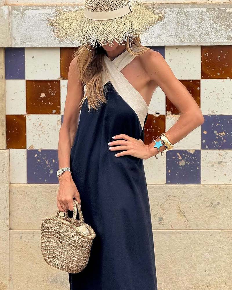 Serena™ Cross Neck Dress