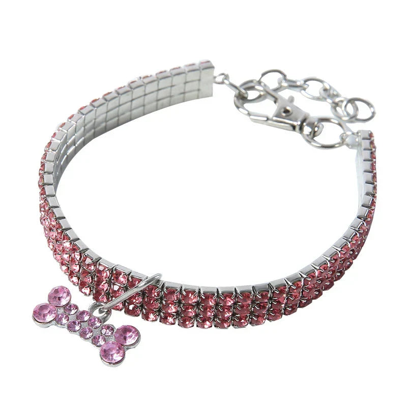 Glamorous Pet Collar – SparkleCollar Azura
