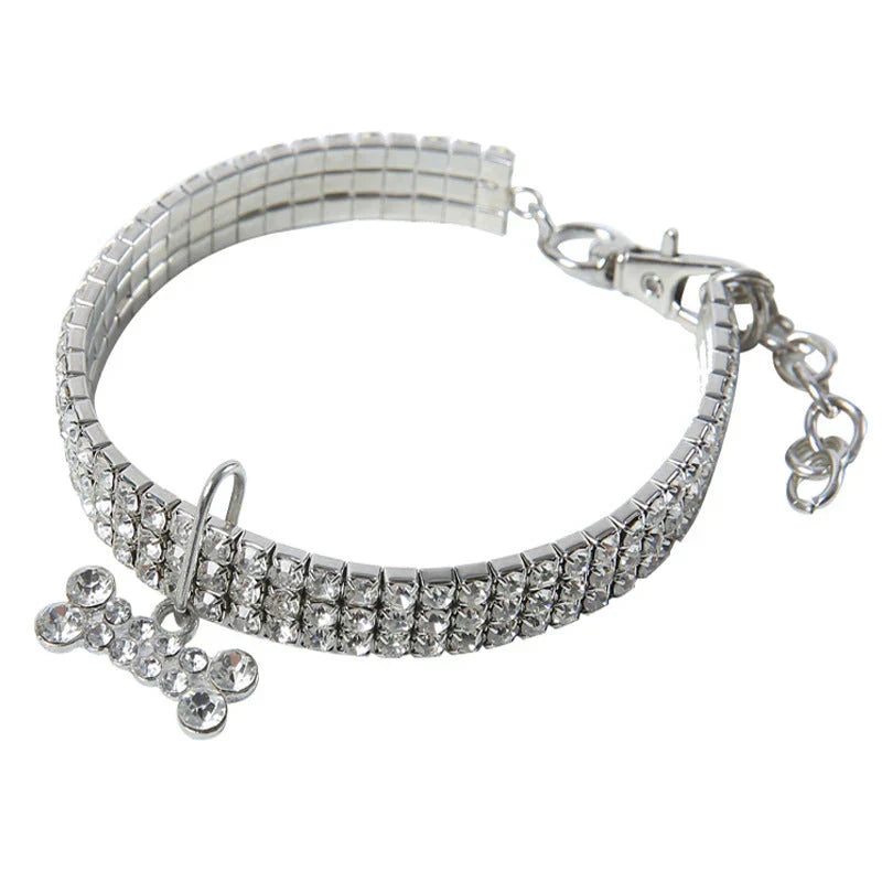 Glamorous Pet Collar – SparkleCollar Azura