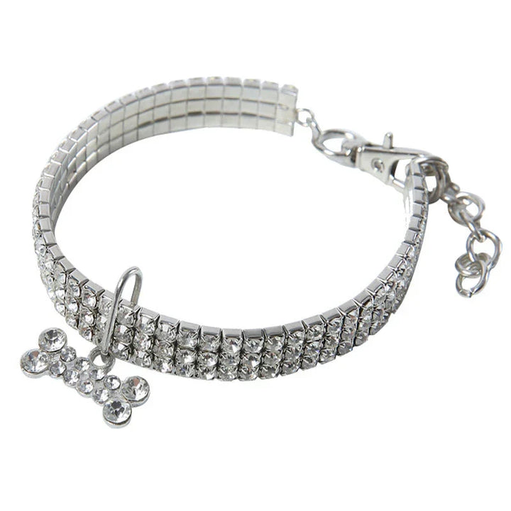 Glamorous Pet Collar – SparkleCollar Azura