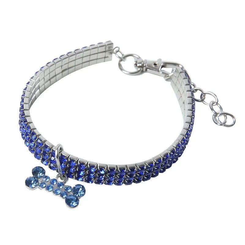Glamorous Pet Collar – SparkleCollar Azura