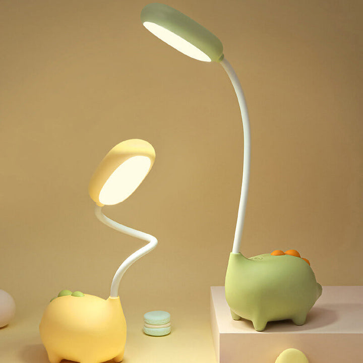 BowLift | Rechargeable LED Desk Lamp with Cartoon Dinosaur Eye Care