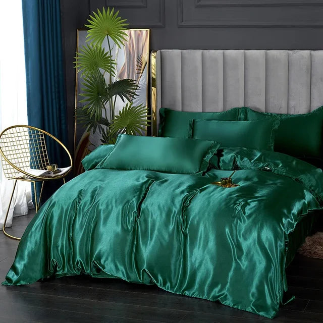 BowLift | Luxury Silk Satin Bedding Set - SilkElegance