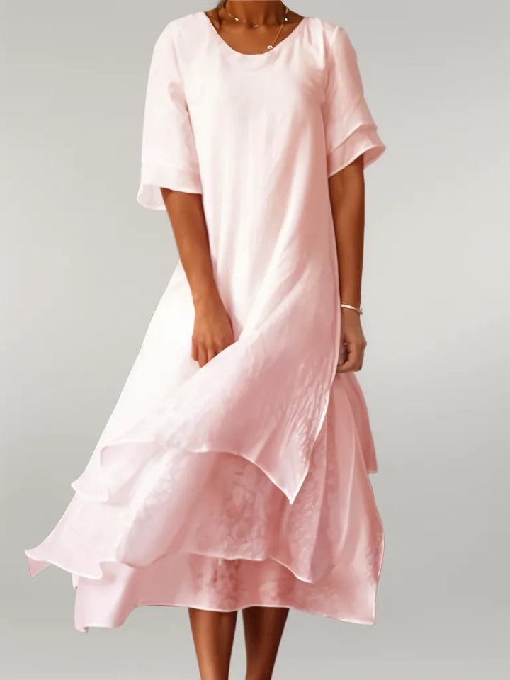 Peyton™ - Elegant Long Cotton Dress