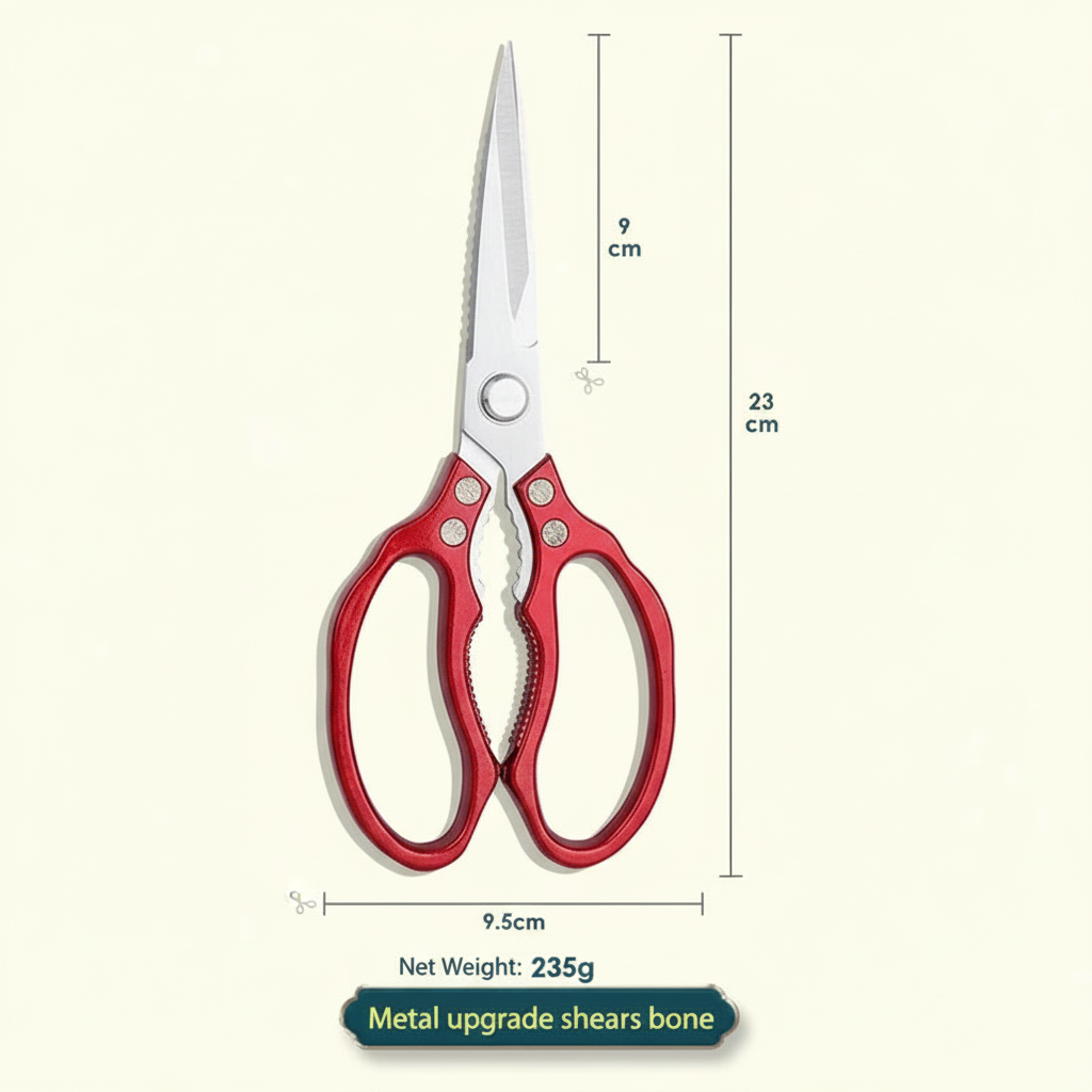 Azura | Japanese Stainless Steel Ultimate Task Kitchen Scissors