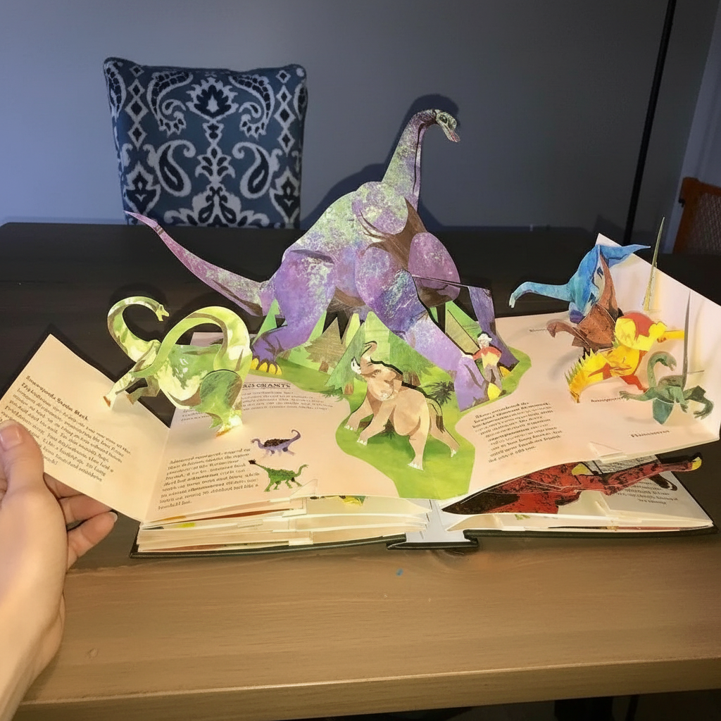 Azura | 3D Pop-up Book Dinosaurs