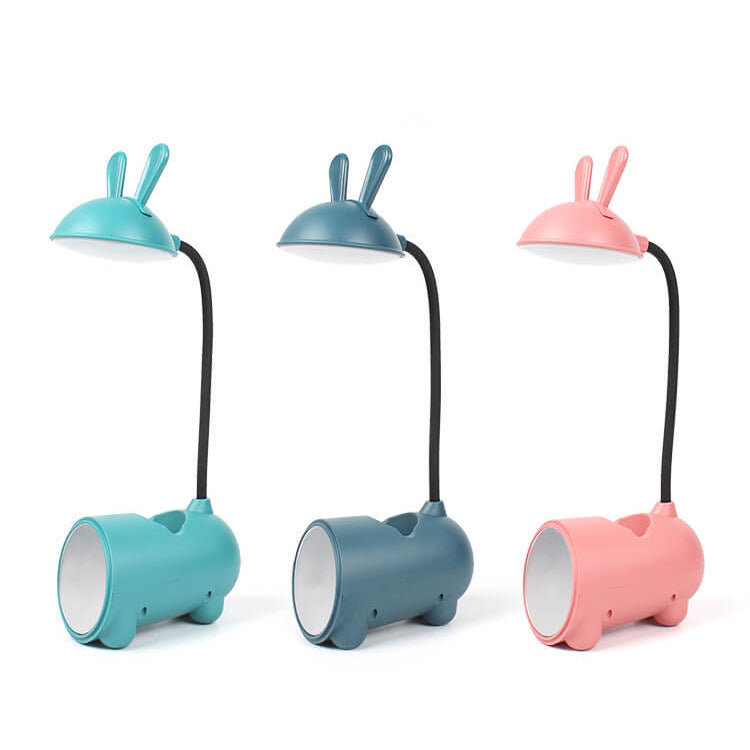 BowLift | Cartoon Creative Rabbit LED Touch USB Pen Holder Desk Lamp