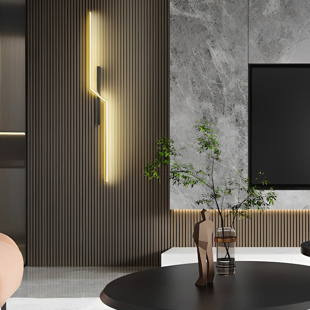 BowLift | Lines Creative LED Modern Minimalist Wall Lamp Decorative Wall Lights Lighting