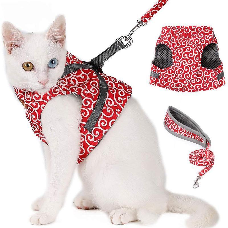 Azura | Escape-Proof Adjustable Cat Walking Harness
