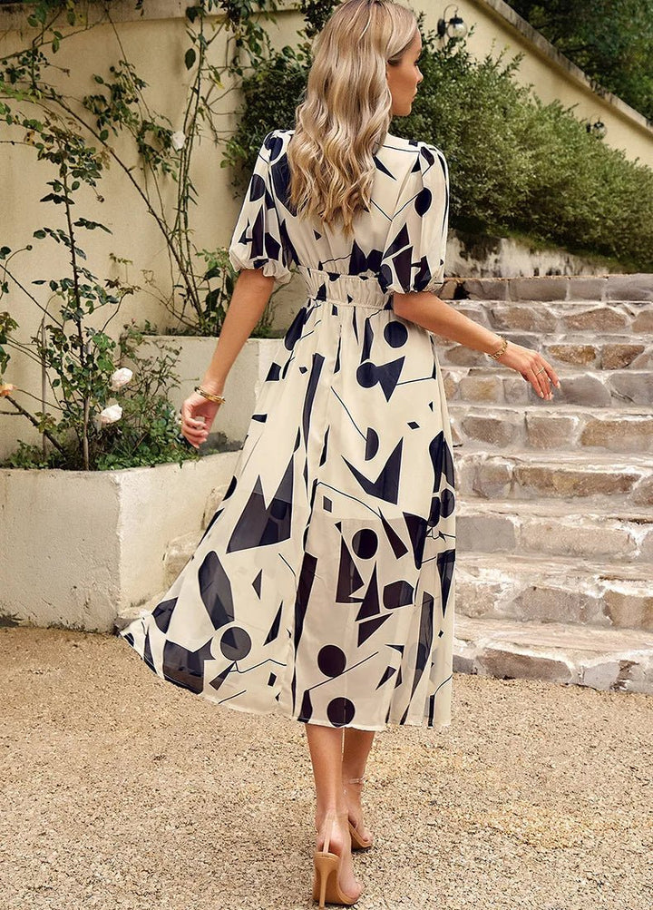 Allison | Elegant Floral Dress