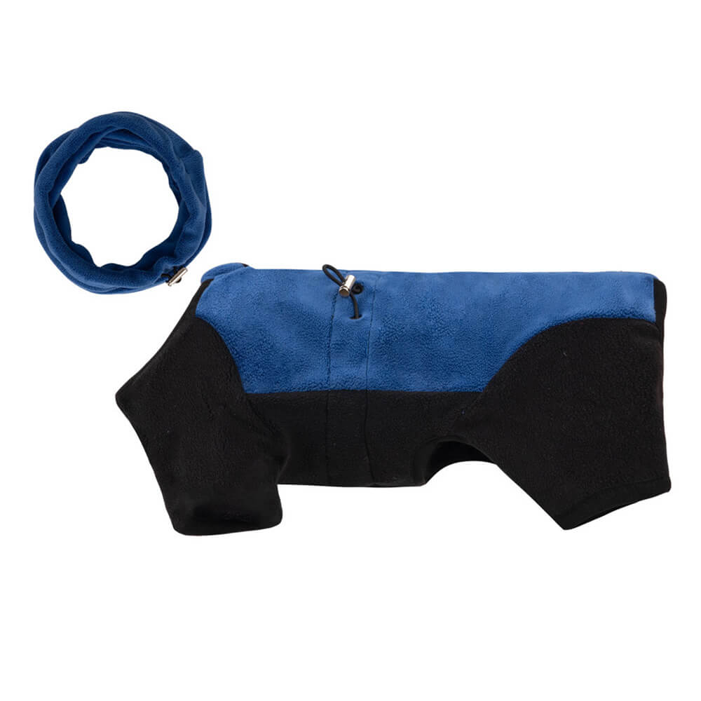 Azura | Full Protection Polar Fleece Dog Overall with Removable Collar