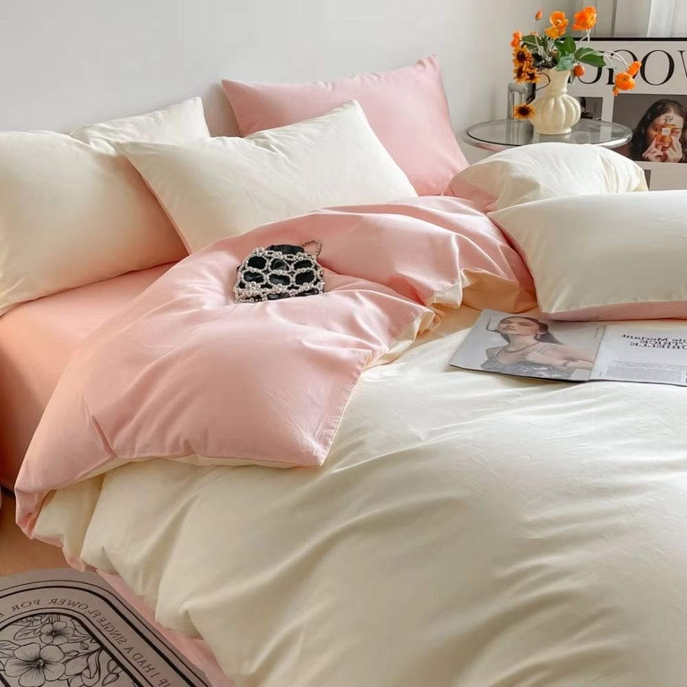 BowLift | Lustova Cotton Duvet Cover | 3pcs Set