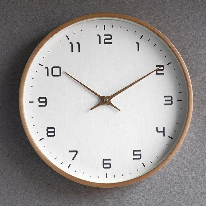 BowLift | Scandinavian Simplicity Wall Clock | Minimalistic Elegance for Every Room - DuraClock