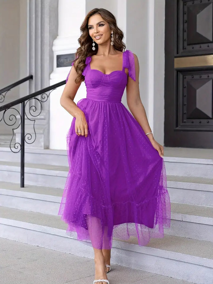 Carmen - Elegant Mesh Gown
