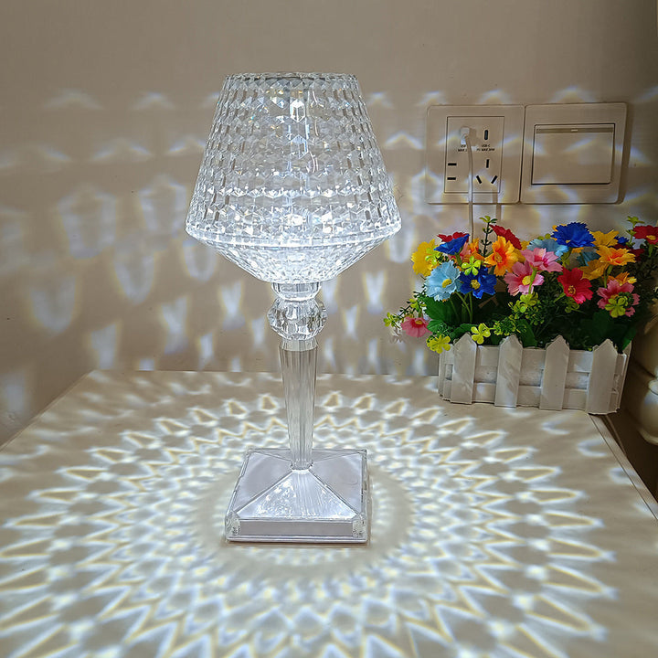 Bedroom Rose Atmosphere Decorative Table Lamp Advanced Sense Gift Nightlight