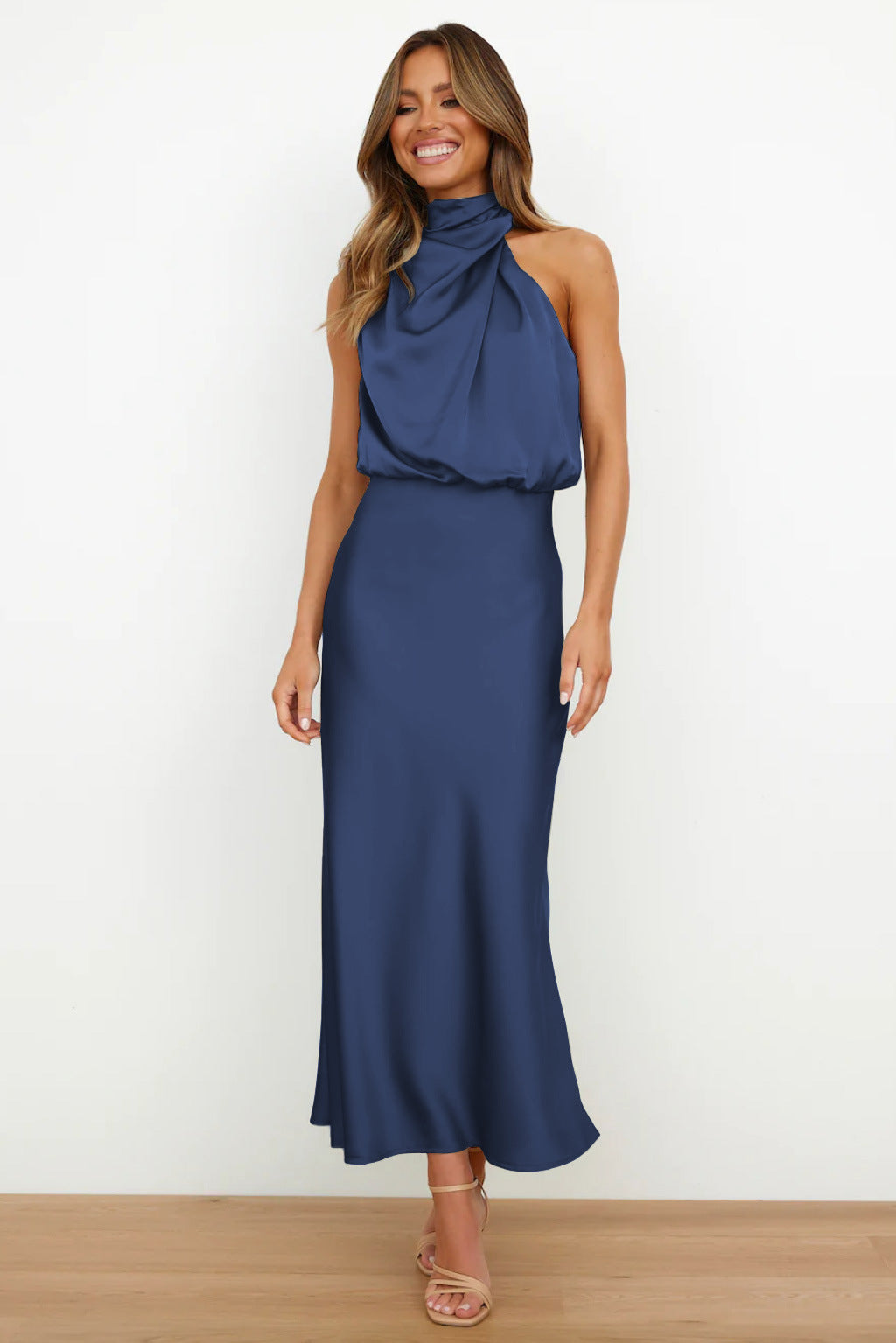 Katherine | Elegant Satin Dress