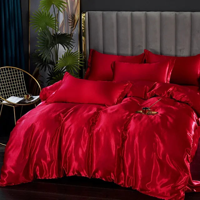 BowLift | Luxury Silk Satin Bedding Set - SilkElegance