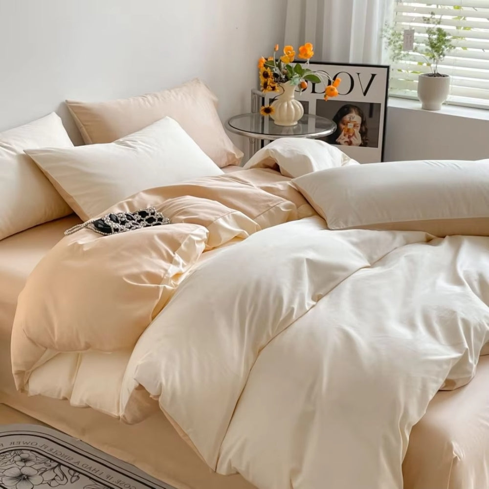 BowLift | Lustova Cotton Duvet Cover | 3pcs Set