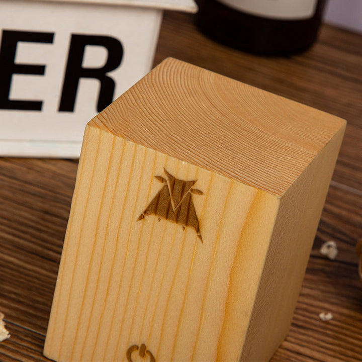 BowLift | LumiWood – LED table lamp with battery and touch control