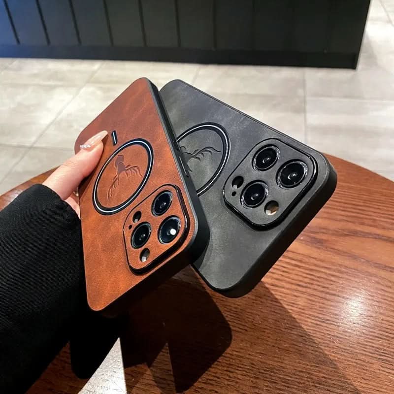 Azura | Deer Leather iPhone Case MagSafe Wireless Charging