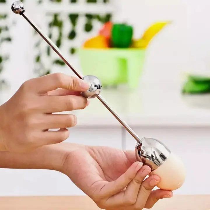 Azura | Stainless Steel Egg Opener – Precise Opening with Tapping Effect