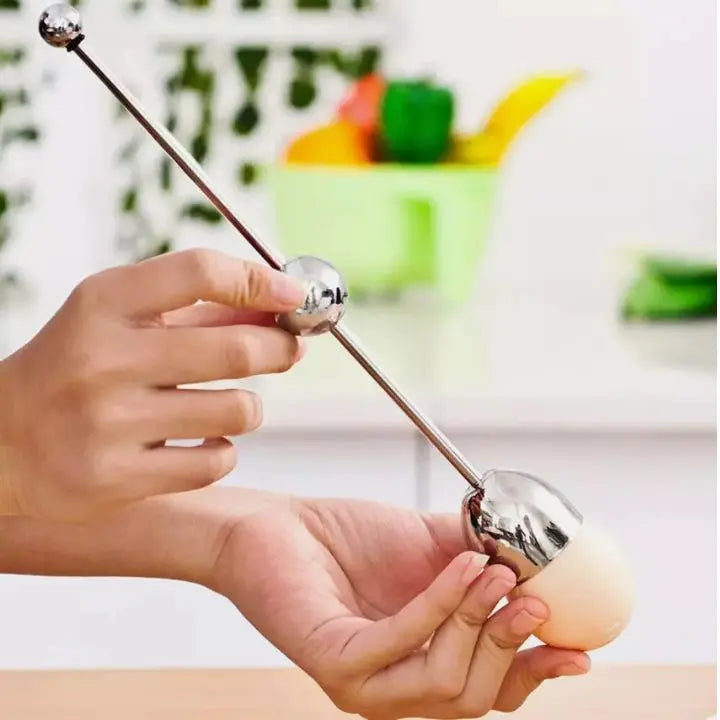 Azura | Stainless Steel Egg Opener – Precise Opening with Tapping Effect