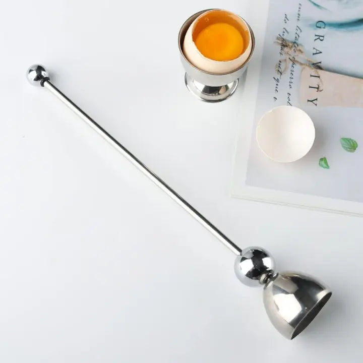 Azura | Stainless Steel Egg Opener – Precise Opening with Tapping Effect