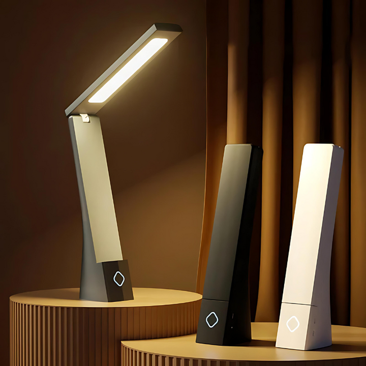 BowLift | FoldLuxe – Foldable LED Table Lamp | Touch Control & Modern Minimalist Design