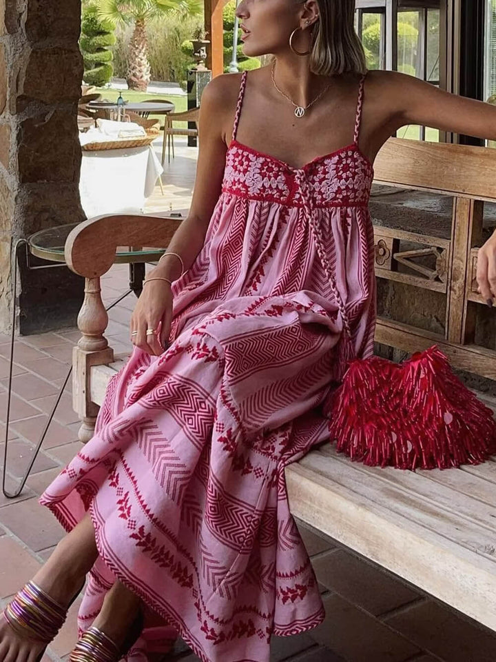 The Bohemian Breeze Maxi Dress