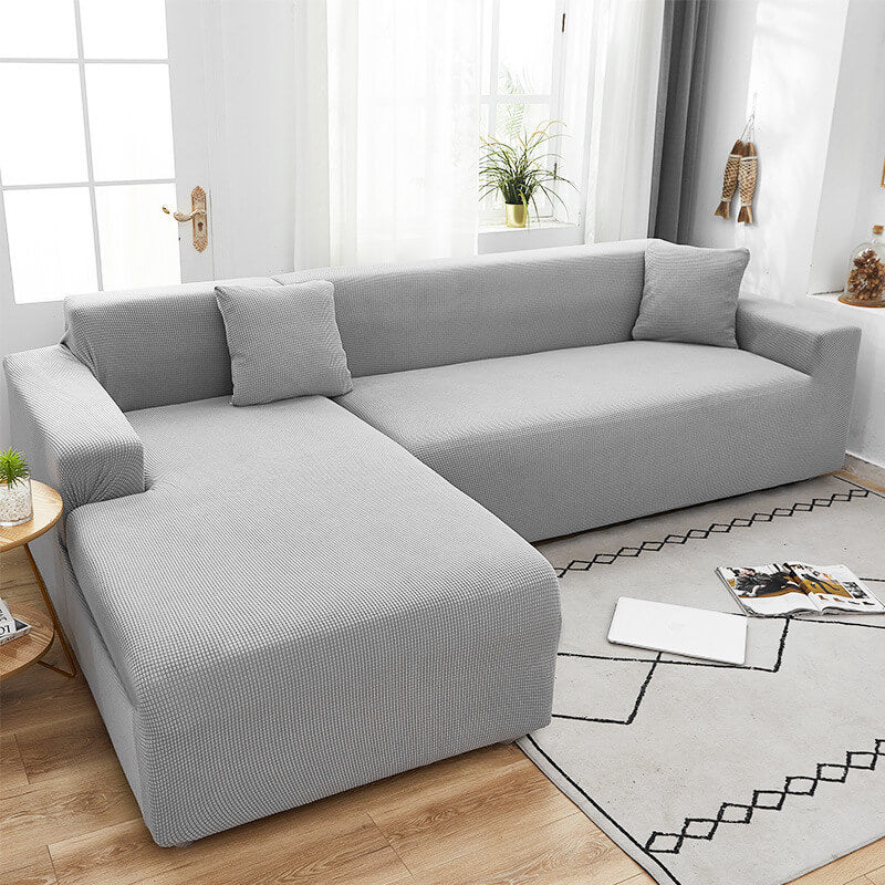 BowLift | Textured Stretch Sofa Cover | Non-Slip, Machine Washable & Protective for 1-Seater, 2-Seater, and 3-Seater Sofas