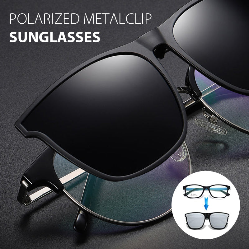 Azura | New polarized clip-on folding sunglasses