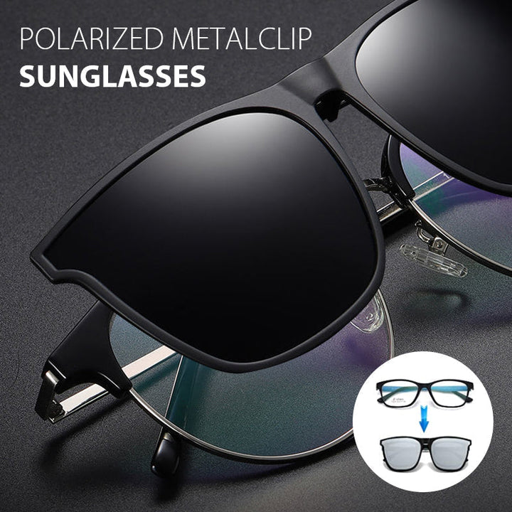 Azura | New polarized clip-on folding sunglasses