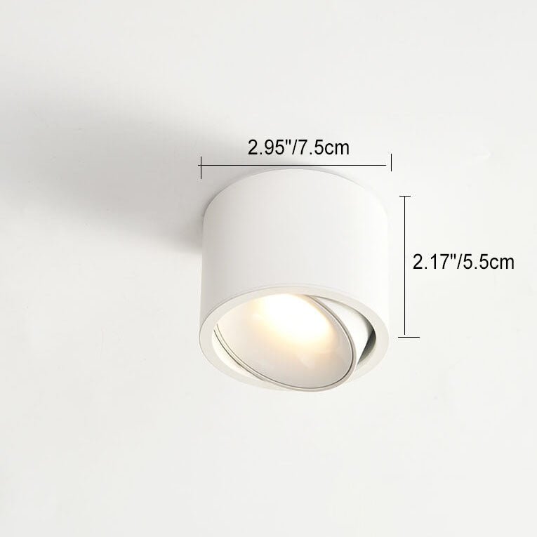Azura | Origo Minimalistic LED Ceiling Light - Adjustable Round Recessed Lamp