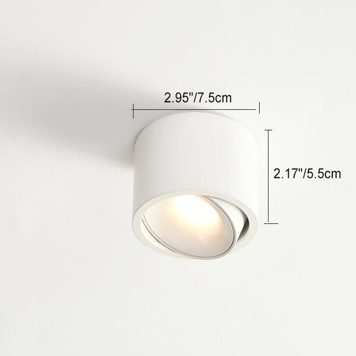 Azura | Origo Minimalistic LED Ceiling Light - Adjustable Round Recessed Lamp