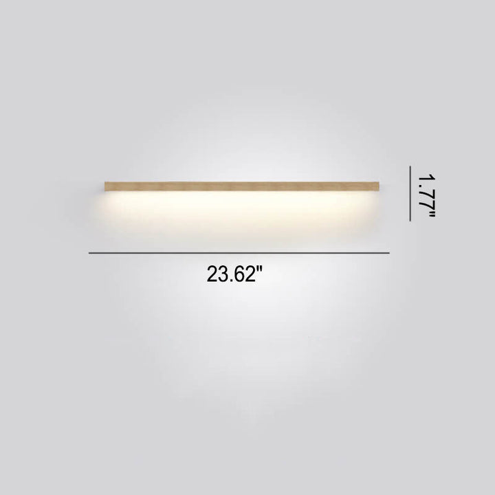 Azura | ZenBeam Japanese LED Wall Light | Solid Wood Design | Modern Accent Lighting