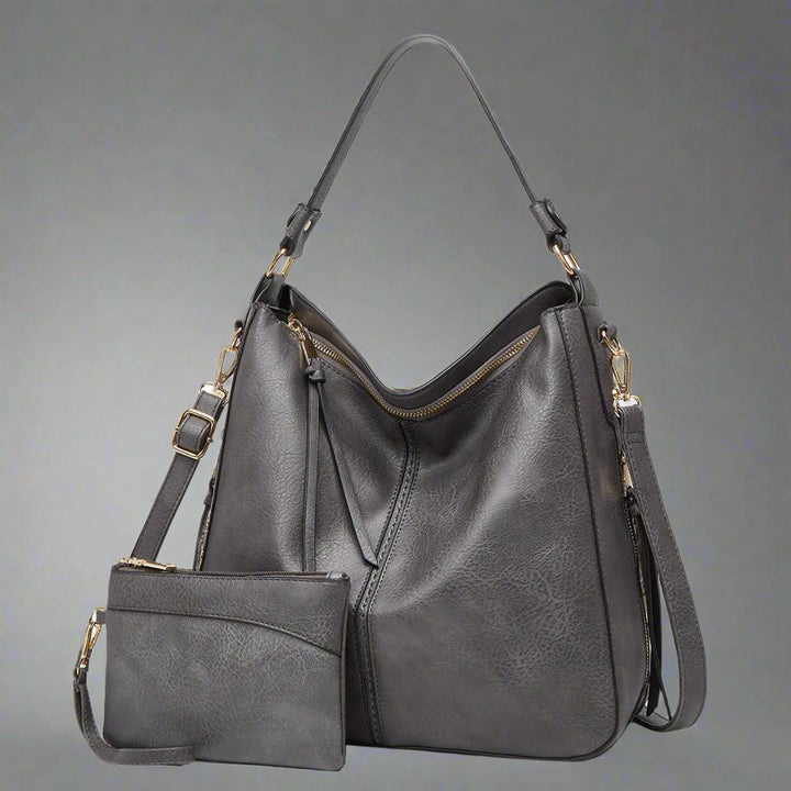 Cecile - Stylish Leather Tote Bag