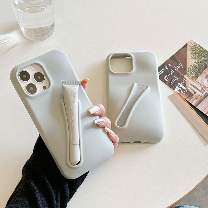 Azura | Lipstick Holder Phone Case